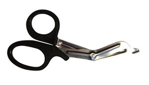 Tijeras de vendaje utilitario de corte Tuff, instrumento quirúrgico de Enfermería de acero inoxidable para uso veterinario, Delta Med Surgical DM 2769 CE - Product Image 3