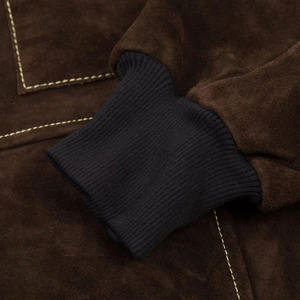 Mangas de seguridad de cuero de vaca de alta temperatura Mangas de soldadura protectoras resistentes al desgaste - Product Image 5