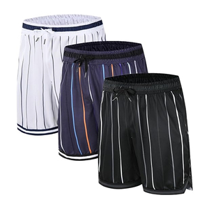 Short en maille personnalisé Short de basket-ball respirant à séchage rapide Short BSCI personnalisé par sublimation pour hommes de la saison d'été - Product Image 4