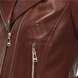 Veste en cuir de vache véritable noir de haute qualité pour femmes, respirante et écologique, 2026 pour l'hiver - Product Image 4