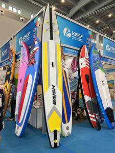 Planche de surf de course OEM de 14 <span class=keywords><strong>pieds</strong></span> planche de course <span class=keywords><strong>gonflable</strong></span> à double couche avec point de chute et accessoires de sac - Product Image 2