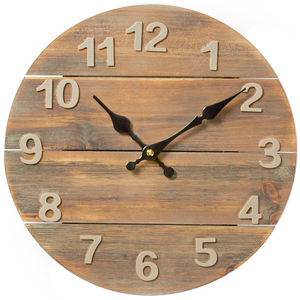 Orologio da parete in legno 30 cm (Nedis CLWA002WD30) - Product Image 1