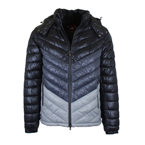 Chaqueta Acolchada de Color Sólido de Primera Calidad, Cómoda, para Hombre, Talla Grande, Diseño Personalizado, Elegante, 100% Poliéster, Ecológica, 2025 - Product Image 1