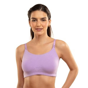 Por encargo 100% algodón púrpura Rosa Color señoras acolchado sujetador mejor precio de fábrica Bangladesh - Product Image 1