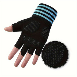 Guantes de levantamiento de pesas Material Microfibra Cuero Nylon Caucho Género Unisex Temporada Primavera Otoño Invierno Características Corrosión - Product Image 5