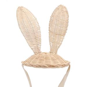 Chapeau d'été pour enfants, nouveau style, chapeaux en rotin naturel fabriqué à la main pour enfants - Product Image 1