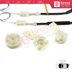 Kit de réparation de lève-vitre électrique avant droit BWR846 pour Primera P12 WP12 2001-2008 4/5 portes 80770AV601 - Product Image 5