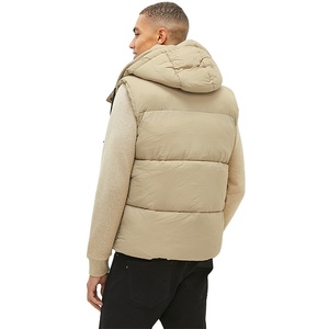 เสื้อแจ็คเก็ตผู้ชายแบบมีซิปเต็มตัว ลายพรางเคลือบผิว สำหรับชุดทางการ แบบสั่งทำพิเศษ (OEM) ไซส์ใหญ่ ทรงหลวม สวมใส่สบายในฤดูใบไม้ผลิ ดีไซน์แบบสวมหัว มีซิปที่แขนเสื้อ - Product Image 3