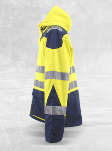 Venta al por mayor de protección de seguridad Nomex hombres caqui uniformes de trabajo Mono ignífugo chaquetas de seguridad de dos piezas - Product Image 5