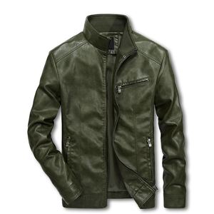 Nouvelle arrivée Veste en cuir véritable pour hommes Vestes en cuir de moto Streetwear Manteau Homme Combinaisons bomber Veste pour hommes - Product Image 5