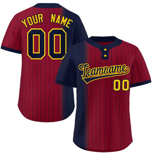 เสื้อเจอร์ซีย์เล่นเบสบอลสำหรับผู้ชายเสื้อกีฬาระบายอากาศได้ดีใหม่ออกแบบตามต้องการ - Product Image 6