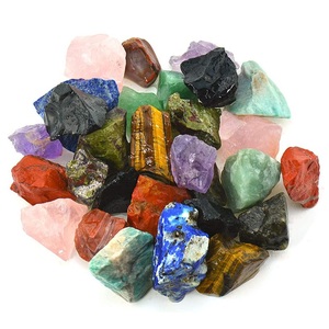 Piedra múltiple Piedra cruda áspera natural Reiki cristal curativo Piedras preciosas crudas sin pulir cristal mayorista Cristal Reiki Ágata - Product Image 2