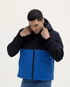 Veste d'hiver unisexe de haute qualité, vêtements d'extérieur décontractés à capuche et à fermeture éclair matelassée pour couples élégants - Product Image 4