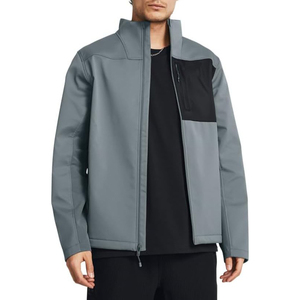 Veste coupe-vent longue et fine à capuche pour homme, personnalisable en gros avec logo frontal - Meilleur prix, vente chaude - Product Image 2