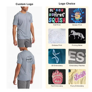 Usine Oem Active Wear T-shirts athlétiques pour hommes de grande taille à manches courtes T-shirt d'entraînement léger en spandex souple - Product Image 3