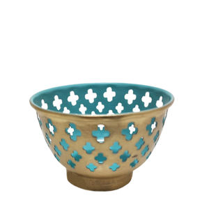 Design de luxe abordable pour le Ramadan Bougeoir votif nouveau design pour la décoration de la maison fer votif laiton mat couleur or - Product Image 2