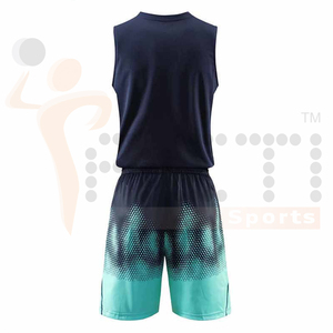 Fabricant Fournisseur Uniforme de basket-ball à sublimation Maillot de basket-ball classique vierge à séchage rapide et ensemble short - Product Image 3