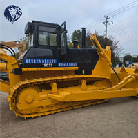 Bulldozer Crawler Shantui SD22 Bekas 220HP Mesin Weichai Kontrol Elektronik 4.5m³ Pisau Sanitasi 22T