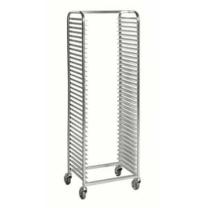 Chariot à plateaux électrogalvanisé KM161 pour la restauration et l'hôtellerie - Product Image 1