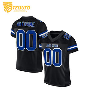 Ropa deportiva con estampado completo, camisetas de fútbol clásicas Vintage, camiseta de fútbol personalizada con cuello en V, camiseta de fútbol para hombre - Product Image 1