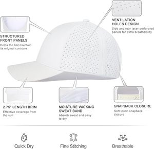 หมวกแก๊ปผ้าฝ้ายตาข่ายปักลาย5แผงสำหรับผู้ชายหมวกแก๊ปทรูเกอร์พิมพ์โลโก้ได้ตามต้องการ - Product Image 4