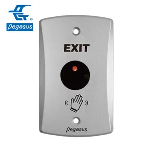 Waterproof DC/AC 10V~24V Infrared Sensor Switch No Touch Button For Door Access Control System Support adjustable opening time
