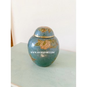 Pot à gingembre vintage couleur or, fait à la main, craquelé, court, design antique, pots à servir pour cornichons, best-seller à prix raisonnable - Product Image 5