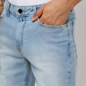 Men's comfortable low-waisted Denim men's shorts Personalized Denim shorts for men - Product Image 4
