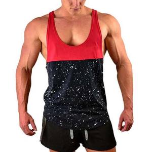 Débardeur imprimé par sublimation avec logo personnalisé design sans manches col rond de qualité supérieure prix bon marché vêtements d'été pour hommes - Product Image 2