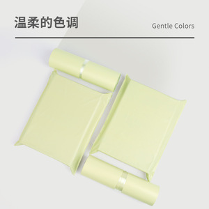 Sacs d'expédition imperméables épais couleur lait et abricot pour emballage de vêtements, sacs de colis logistique personnalisables résistants aux déchirures - Product Image 6