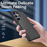 Fundas Resistentes para Teléfono Móvil, Nuevas, de TPU y PC, a Prueba de Golpes, con Protección de Pantalla y Cámara para S24 Ultra
