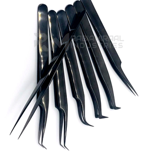 RMI ชุดอุปกรณ์ต่อขนตาชนิดพิเศษ, ชุดแหนบยึดขนตาสีดำสีพลาสม่า13จุดที่แตกต่างกัน - Product Image 5