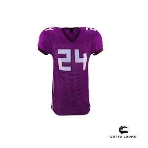 Fabricante de camisetas y uniformes de fútbol americano OEM personalizados, diseño de calidad superior, equipo profesional, proveedor transpirable - Product Image 4