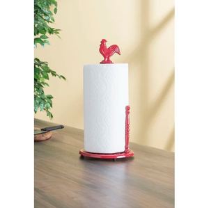Cast Iron Rooster Free Standing Paper Towel Holder <b>Wedding</b> for Hotel Room restaurant office Bar <b>Tissue</b> Box Made in India 2023 - Product Image 2