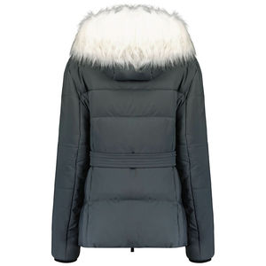 Parka à capuche isolée épaisse pour femmes, en lin, imperméable, sur mesure, parka d'automne, prix d'usine, mode, extérieur - Product Image 2