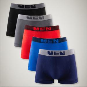 Calzoncillos Bóxer de Poliéster Transpirable y Sin Costuras a Precio Económico, Cómodos para Hombre, con Tiro Medio y Espacio Suficiente en la Entrepierna - Product Image 4