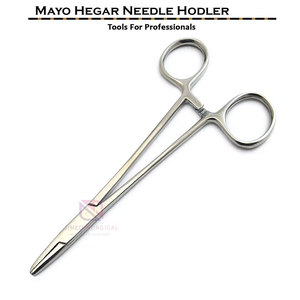 Custom Made Stainless Steel Needle Holders | High Quality Reusable Surgical Tools with 3-Year Warranty for Wholesale <b>Supply</b> - Product Image 4