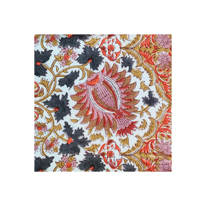 Offre Spéciale 100% coton doux pour suisse Voile dentelle tissu patrimoine culturel bloc à la main imprimé 5 Yard en cours d'exécution meilleur prix 150gsm - Product Image 1