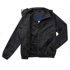 Unisex Full Zip UPF50 Windbreaker <b>Jacket</b> Winter Vintage Sun Protection for Men Women Summer Waterproof Lightweight <b>Workout</b> - Product Image 2