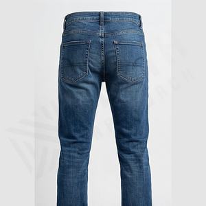 Pantalones Vaqueros para Hombre de Diseño Nuevo y Alta Calidad, Color Liso Personalizado, Precio al por Mayor, Pantalones Deportivos para Venta en Línea, Servicio OEM - Product Image 2