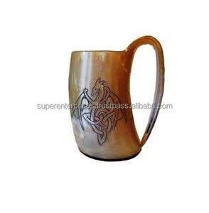 Décor de Table tasses à thème naturel tasses en corne à boire décor intérieur matériau Unique Design tasse à boire - Product Image 1