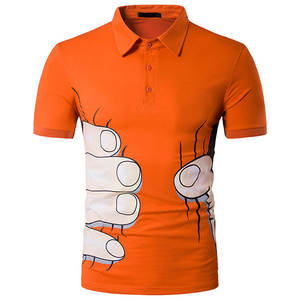Haute qualité hommes pour Polo T-Shirt couleur personnalisée Anti-rides respirant Sublimation broderie gaufrage sérigraphie - Product Image 1