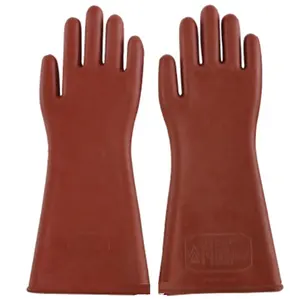 Hochwertige elektrisch isolierende Latex gummi handschuhe mit hoher Spannung