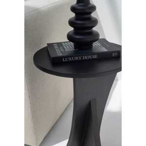 Table d'appoint peinte noire Trinity de Vilnius - Product Image 2
