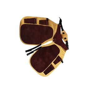 Nueva llegada fuerte cuero hecho a mano herrador Chaps delantal de trabajo duradero por TARIQ MFG CO CE ISO EU - Product Image 3