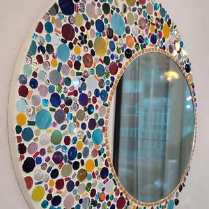 <b>Mosaic</b> <b>mirror</b>. special design <b>mirror</b>.round <b>mirror</b> - Product Image 1