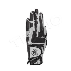 Gants légers résistants au soleil Gants de doigt exposés en cuir PU Gants de golf demi-doigts antidérapants - Product Image 6