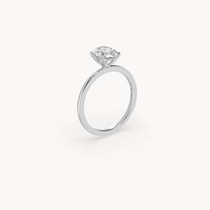 แหวนหมั้นอาร์เดน แวร์โลบุงซิง ทอง 14k เพชรเลี้ยงในห้องปฏิบัติการ - Product Image 4