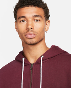 Sweat à capuche pour homme avec broderie personnalisée, pull lourd avec ourlet côtelé et manches longues pour un style streetwear - Product Image 5