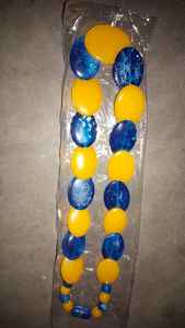 Collar de acrílico Lucite de resina multicolor de la mejor calidad, moda india hecha a mano para mujer, joyería de estilo de cadena de cuentas - Product Image 4